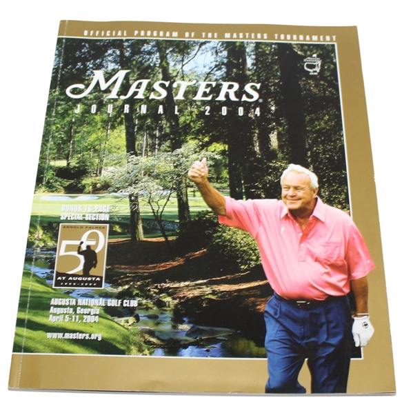 2004 Masters Journal - Arnie's 50th and Final Masters
