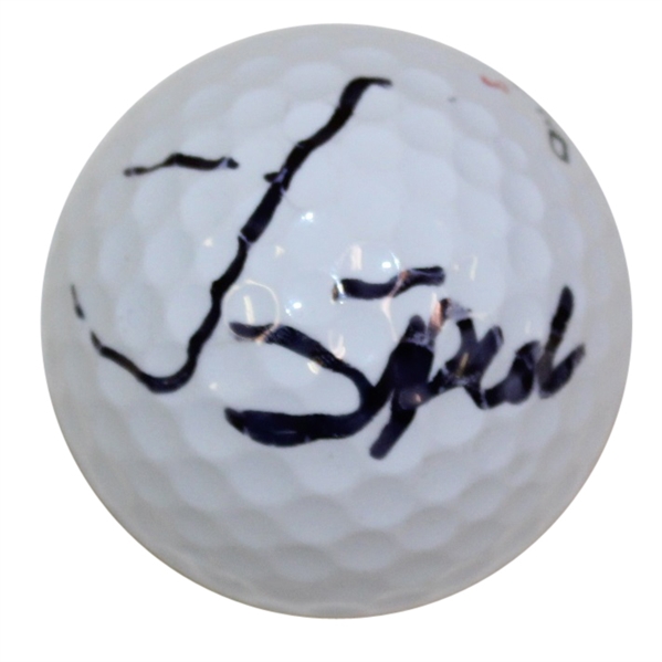 Jordan Spieth Signed Golf Ball JSA ALOA
