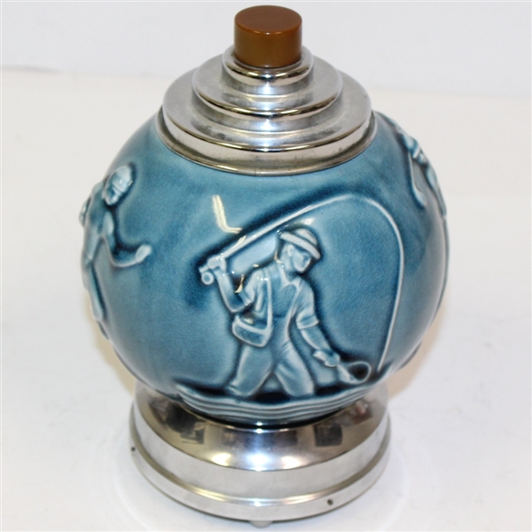 Circa 1940's Rookwood Pottery Ceramic Humidor and Music Box - Roth Collection