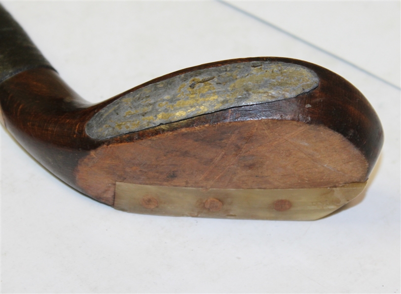 Tom Morris Long Nosed Putter - M. H. C. Shaft Stamp - Roth Collection