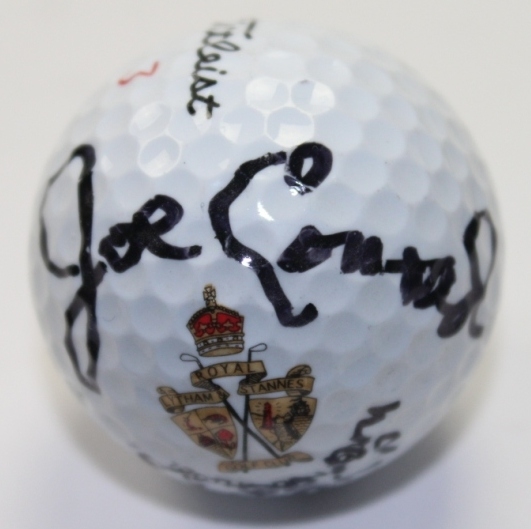 Joe Conrad Signed Royal Lytham & St. Annes Logo Golf Ball JSA ALOA