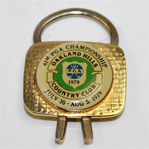 1979 PGA Championship Key Chain & 1985 US Open Pin - Both at Oakland Hills