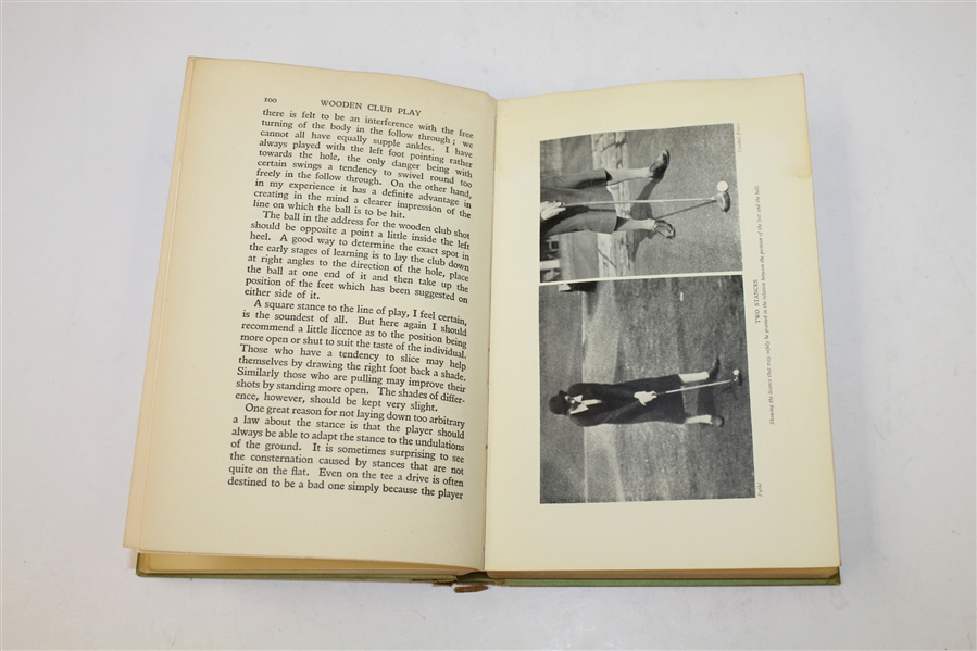 1933 'Golfing Memories and Methods' Book by Joyce Wethered - Robert Sommers Collection