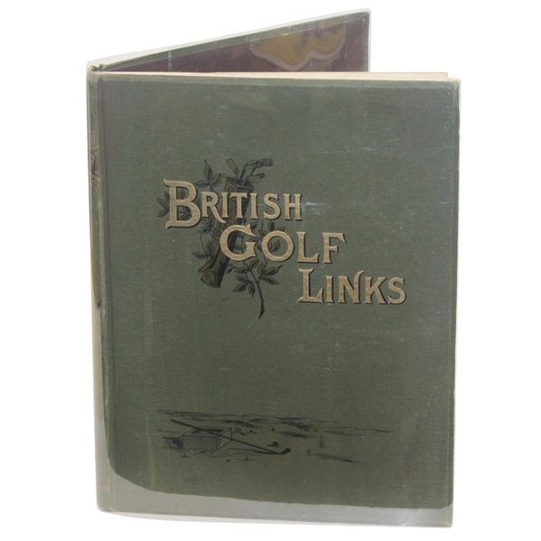 1897 1st Edition 'British Golf Links' Book by Horace Hutchinson