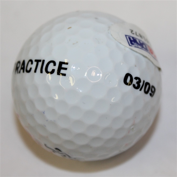Rory McIlroy Signed Golf Ball 03/09 Rookie Year Practice PSA/DNA #I61872