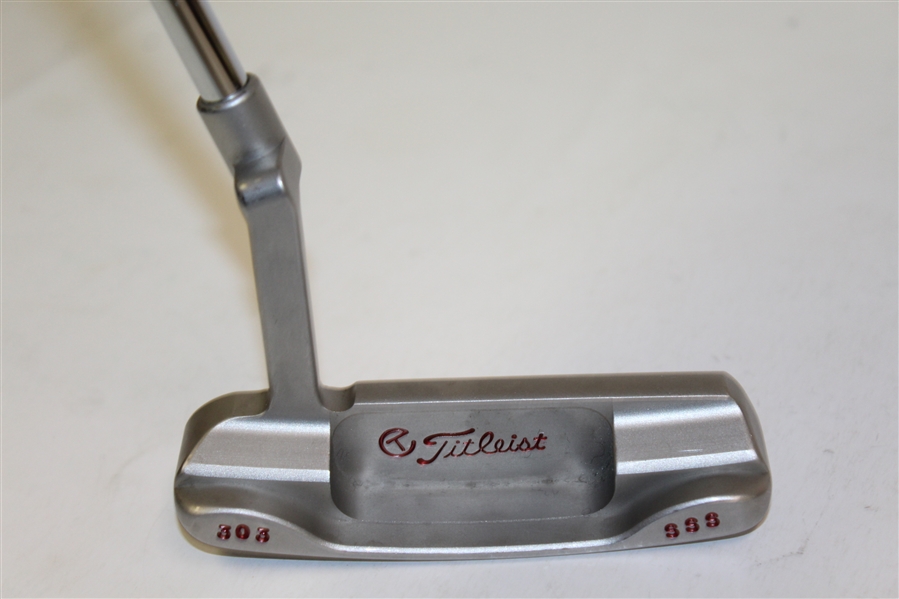 Scotty Cameron Titleist 303 SSS Circle T Putter JNR on Face with Headcover