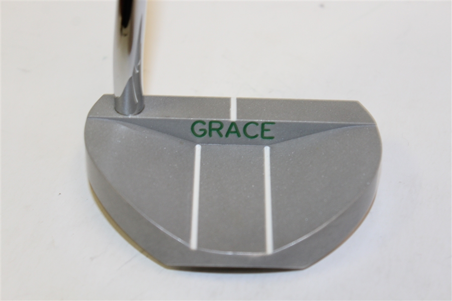 Bobby Grace AN-7 HSM US Pat D360.009 Mallet Putter with Headcover