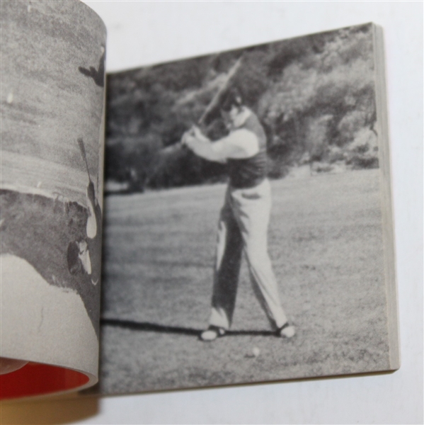 1955 Lloyd Mangrum 'How To Drive A Golf Ball' Movie Flip-It Book - Mangrum Family Letter