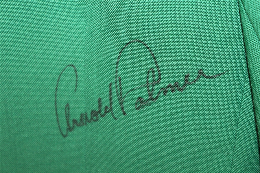 Arnold Palmer Signed Green Jacket - No Augusta/Masters Affiliation JSA ALOA