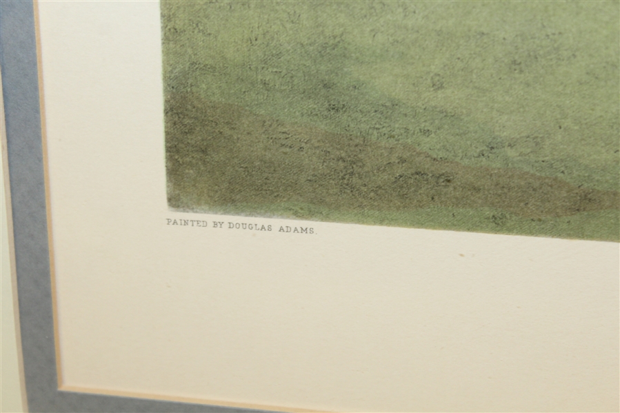 Douglas Adams The Putting Green Art Print - Framed
