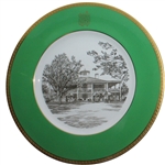 Augusta National Clubhouse Wedgwood Bone China Ltd Ed Plate #112 - Gifted To Bobby Jones Son, Robert Tyre III