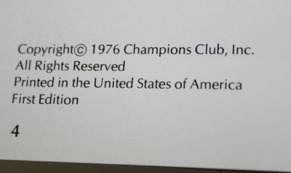 Club History of Champions Golf Club (1957/1976) Jack Burke & Jimmy Demaret Course