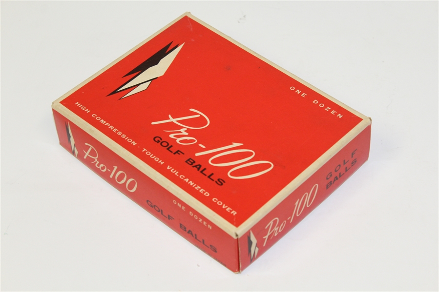 Pro-100 High Compression Vulcanized Cover Dozen Golf Balls Box Only - Roth Collection