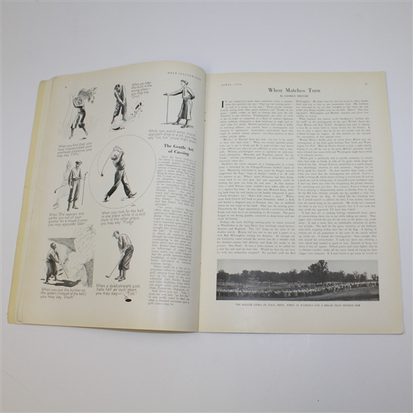 1934 April Golf Illustrated Magazine - Vol. 41 No. 1