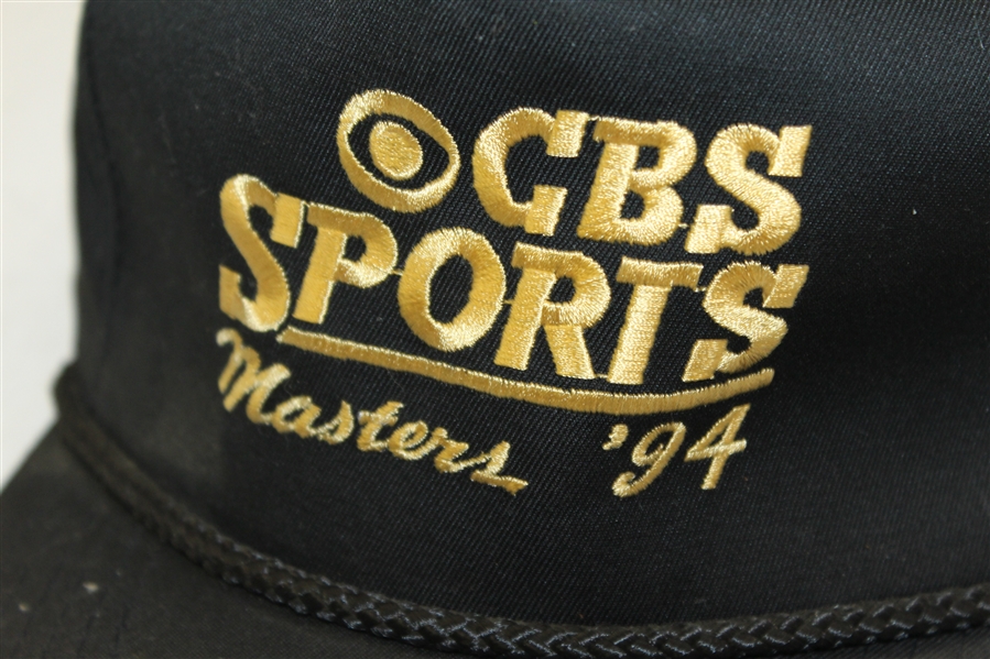 1994 Masters CBS Sports Black Hat