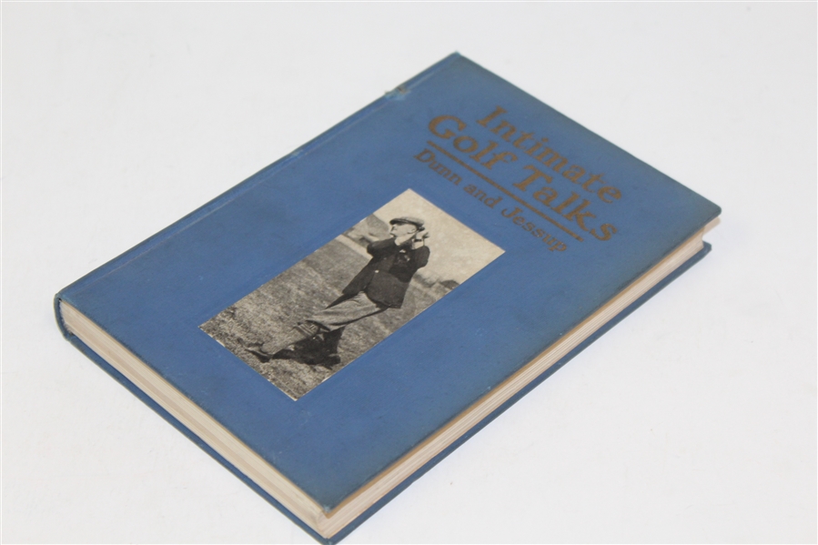 1920 'Intimate Golf Talks' Book by Dunn & Jessup