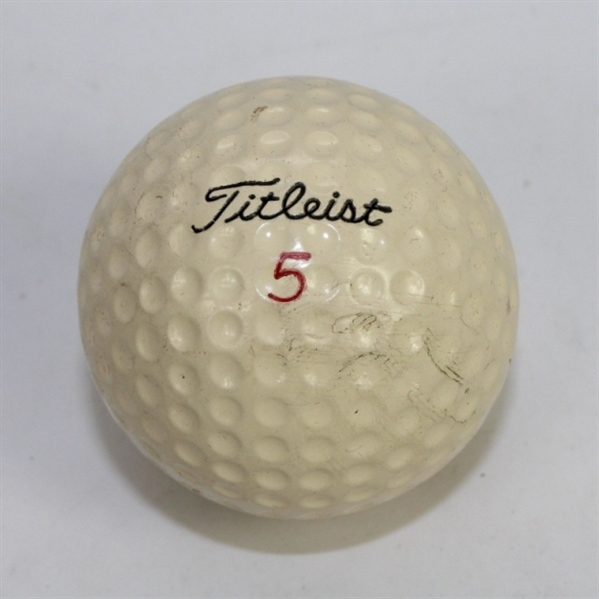 Jack Fleck's 3 PGA Tour Winning Final Putt Golf Balls - 1955 US Open Win Over Ben Hogan