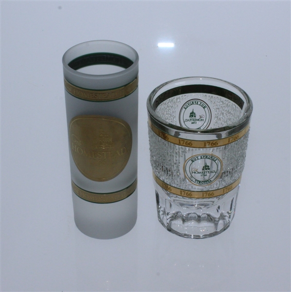 Five Shot Glasses - The Homestead and Metal