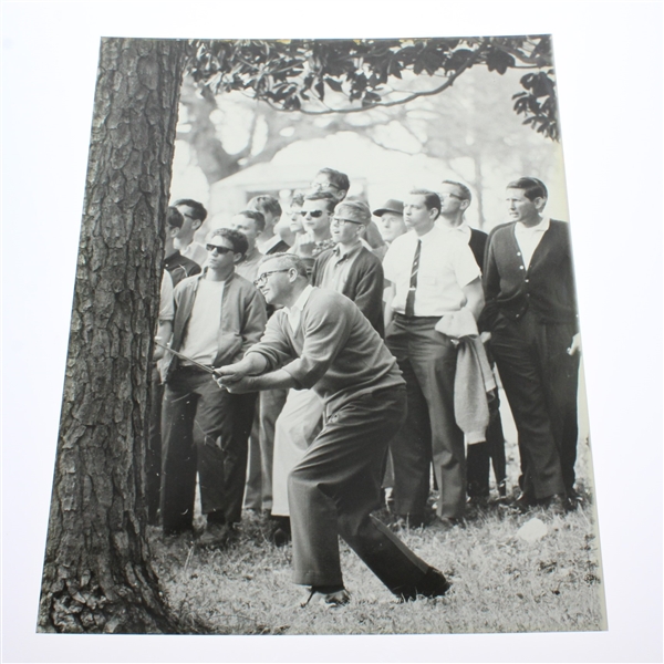 Lot of Eight 11 x 14 Photos of Golfers at Augusta National - Palmer(x2), Player, others