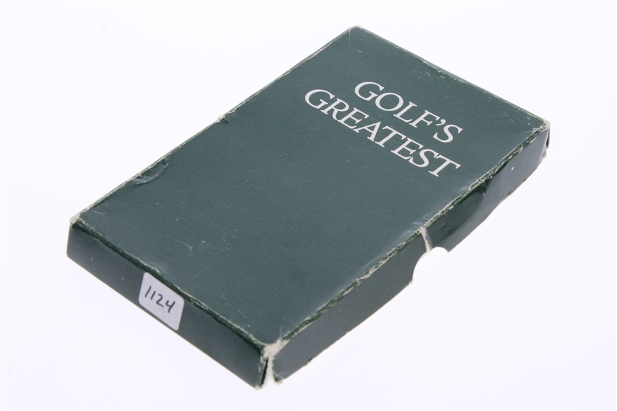 Twenty-Six 'Golf's Greatest' Cards #1124 Signed by Nine JSA ALOA