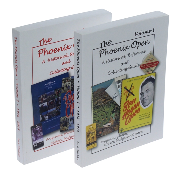 'The Phoenix Open' - Volumes 1 & 2 Signed by Author Jack Mishler