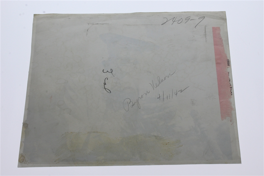 Byron Nelson '4/11/1942' Original 8x10 Photo