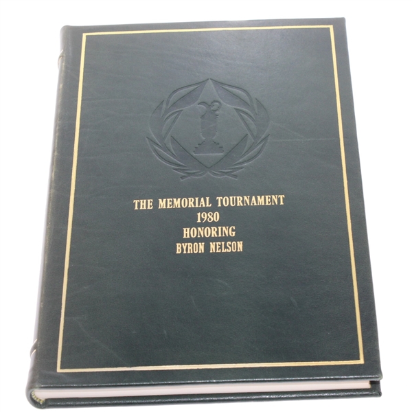 1980 Memorial Tournament Ltd Ed Book Byron Nelson #54/300