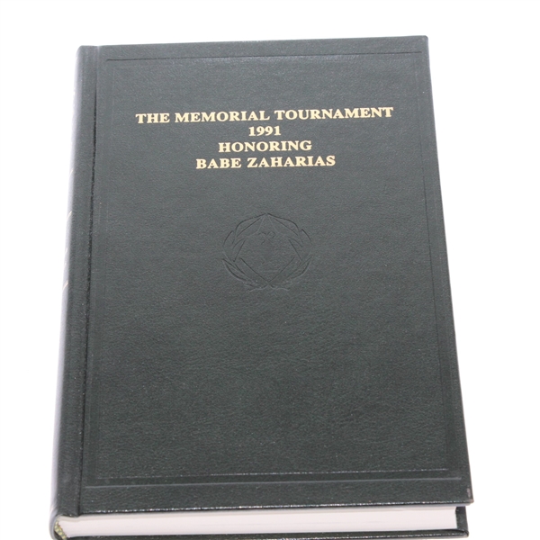 1999 Memorial Tournament Ltd Ed Book Honoring Babe Zaharias #83/200