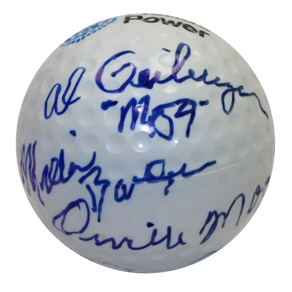 Multi-Signed Extra Large Florida Power Logo Keychain Golf Ball JSA #J50292
