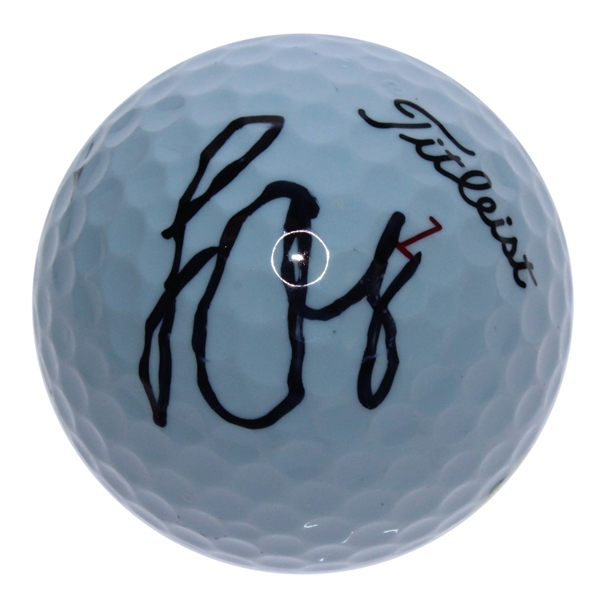 Louis Oosthuizen Signed Masters Logo Golf Ball JSA ALOA