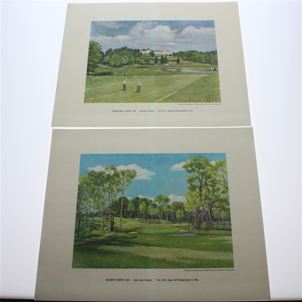 1965 MacGregor Golf 'Merry Christmas & Happy New Year' Drawings Gift