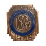 1956 US Open Championship at Oak Hill Country Club Contestant Badge