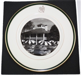 Augusta National Golf Club Pickard Plate - Clubhouse Depiction