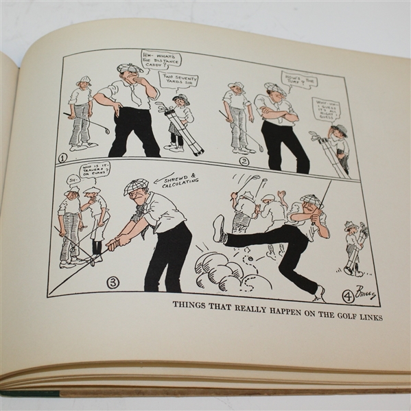 1916 'Golf by Briggs' Cartoon Book