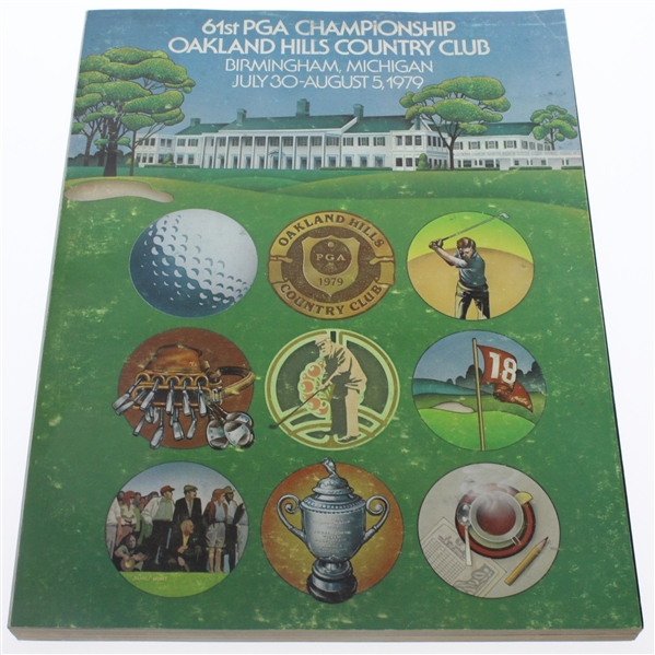 1978 & 1979 PGA Championship Programs - Mahaffey & Graham Wins