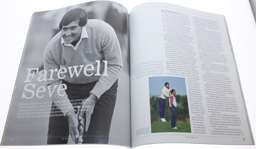 'Arnold Palmer's Guide to the 2011 Majors' Magazine