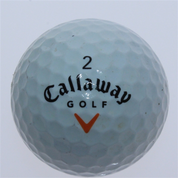Nick Watney Signed Callaway Golf Ball JSA ALOA