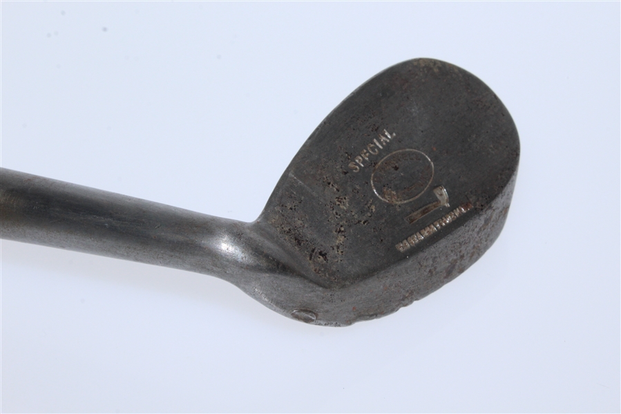 D. Kinnell Brestwick Special Smooth Face Niblick - Stewart Pipe Mark - Roth Collection