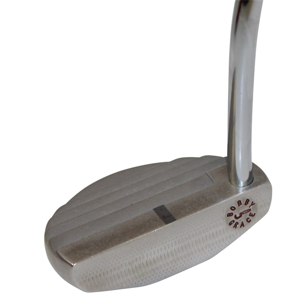 Bobby Grace The Pip-Squeek US Pat. D360.009 Mallet Putter with Headcover