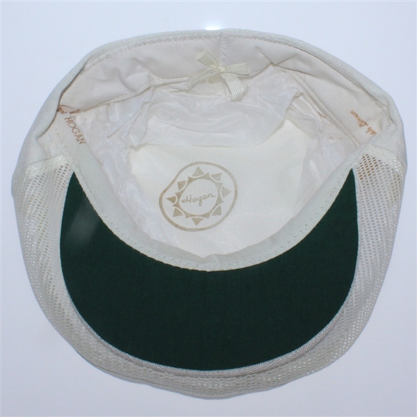 Ben Hogan Personal Signature White Linen Hat - Made Expressly for Ben Hogan Tag & Original Shipping Package 