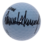 President Donald Trump Signed Golf Ball - Full Signature PSA/DNA #Z48351
