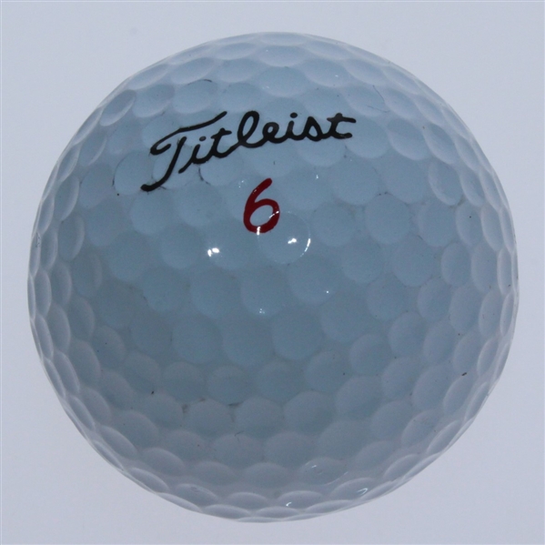 Ted Kroll Signed Titleist Golf Ball JSA ALOA