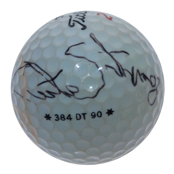 Curtis Strange Signed 1989 US Open at Oak Hill CC Logo Golf Ball JSA ALOA