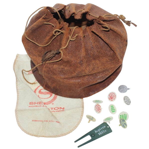 Jupiter Hills Ball Marks & Divot Tool, Palm Beach Ball Marks, & Vintage Bag