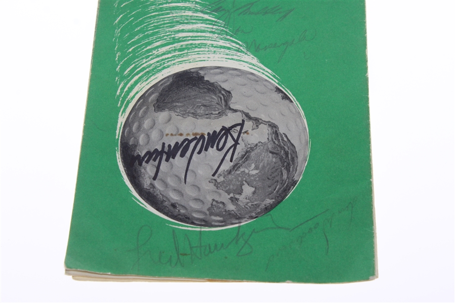 1960 Milwaukee Open Pairing Sheet Signed by Winner Ken Venturi, Middlecoff, & Others JSA ALOA