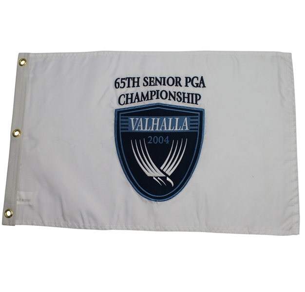 2004 Senior PGA Championship at Valhalla Embroidered Flag - Hale Irwin Winner