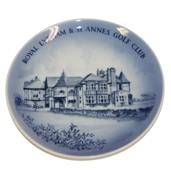 1979 Royal Lytham & St. Annes Clubhouse Ceramic Plate