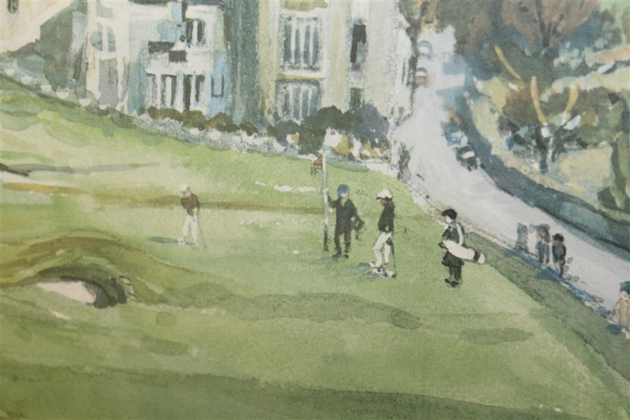 'St. Andrews The Road Hole and Eighteenth Hole' by Munro Neville - Framed - Roth Collection