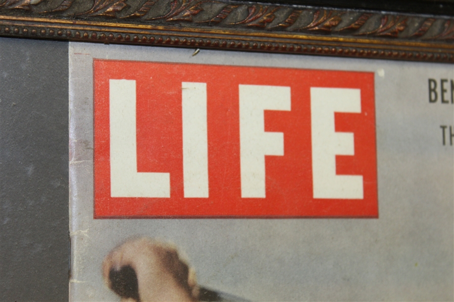 Ben Hogan Signed 1955 Life Magazine Cover JSA ALOA - Framed - Roth Collection