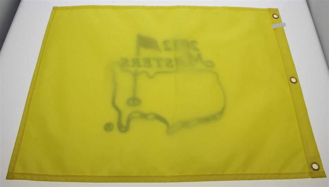 2012 and 2014 Masters Tournament Embroidered Flags - Bubba Watson Wins